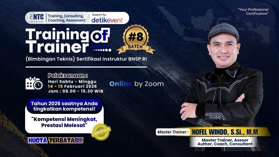 Upgrade Karier Jadi Elit: Kenapa Harus Ikut Training of Trainer Master Trainer BNSP Sekarang?